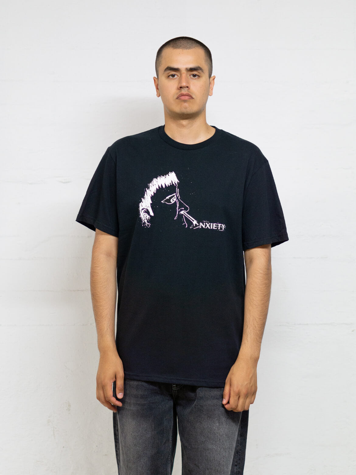 Black Anxiety Tee