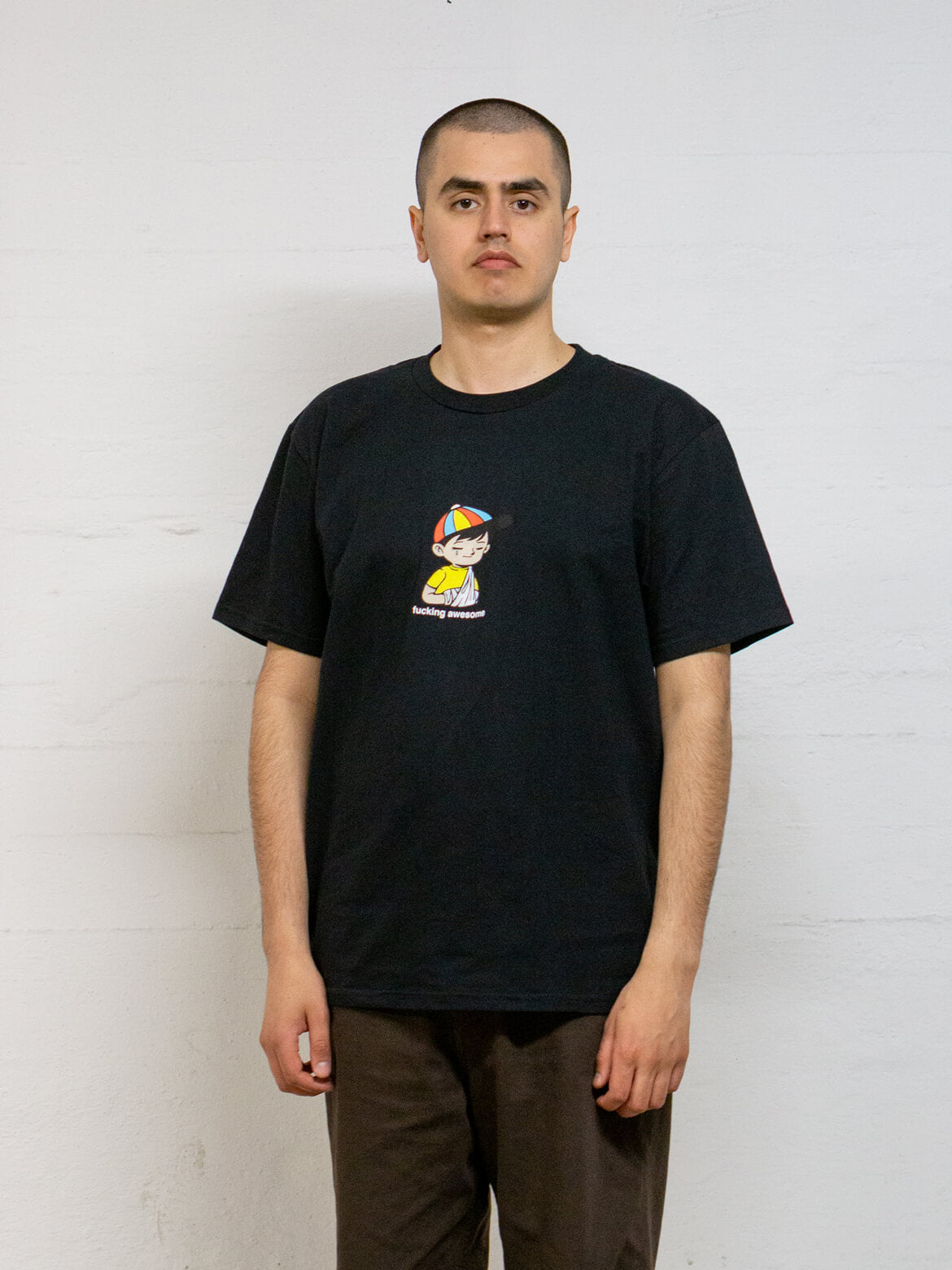 Black Wanto Kid Tee