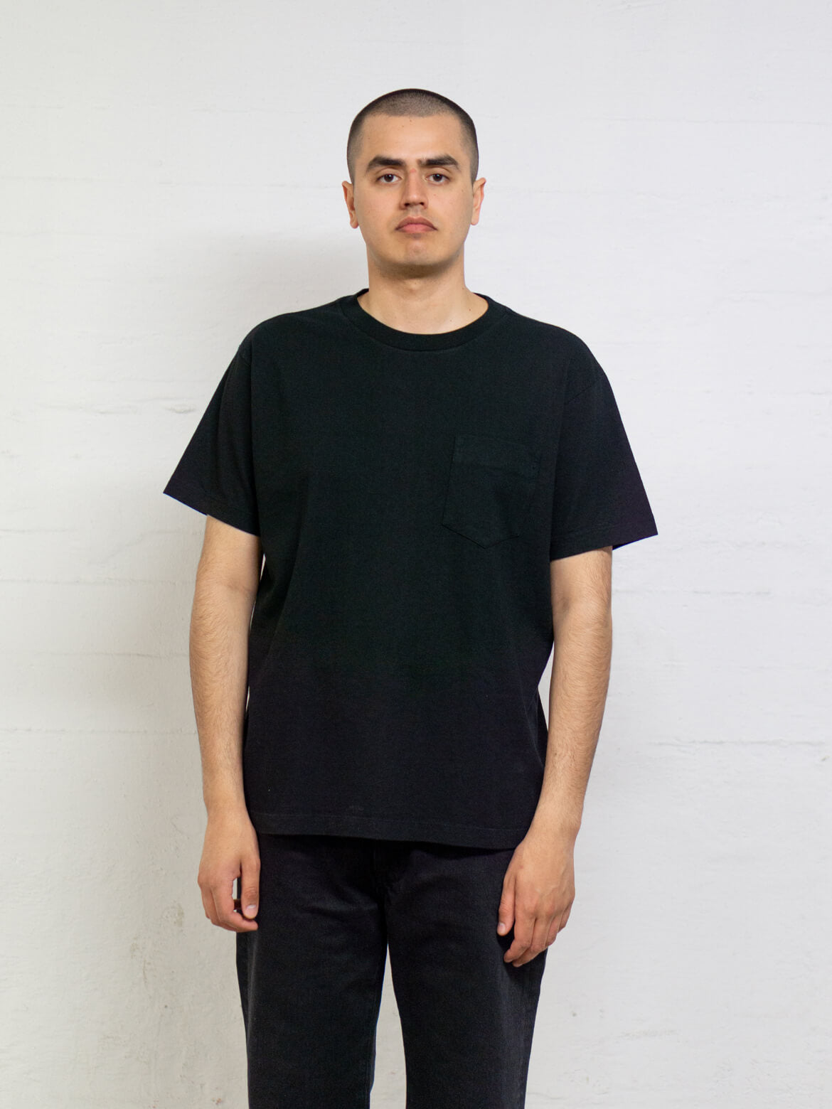 Black Balta Pocket T-Shirt