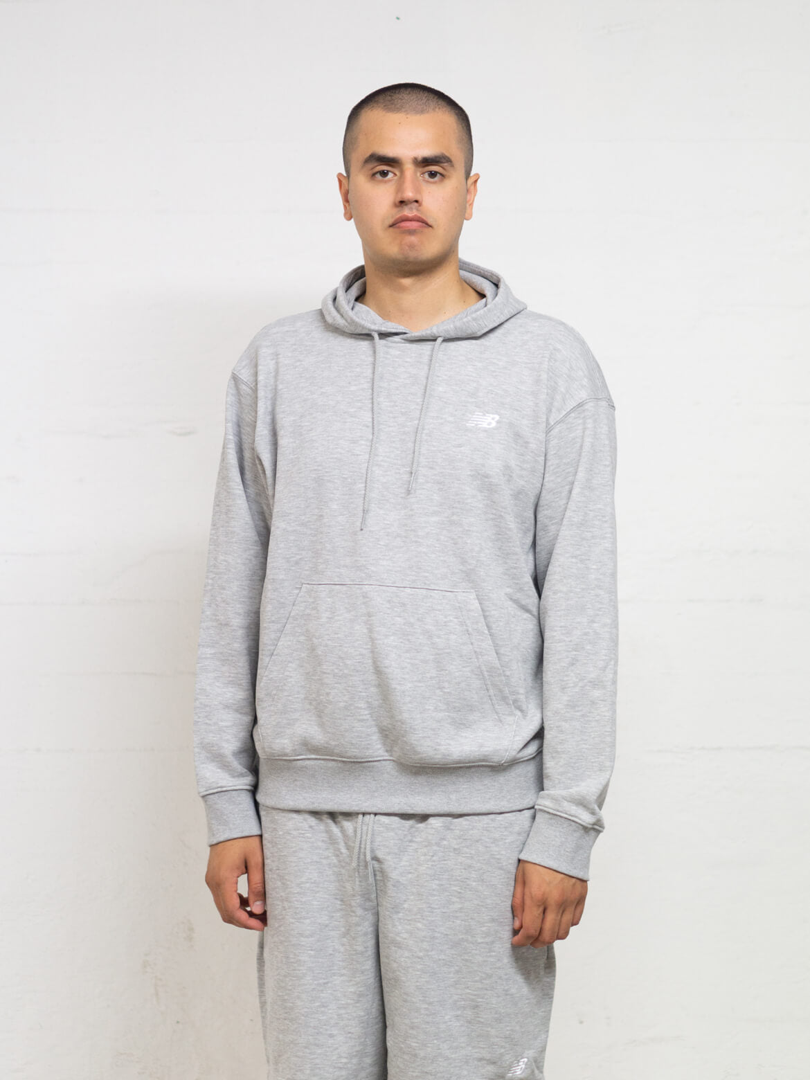 Grey Sport Essentials French Terry Hoodie