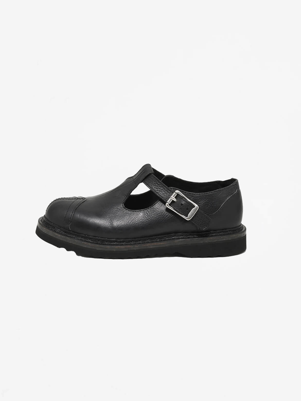 Car Tire Black Leather Camden Shoe