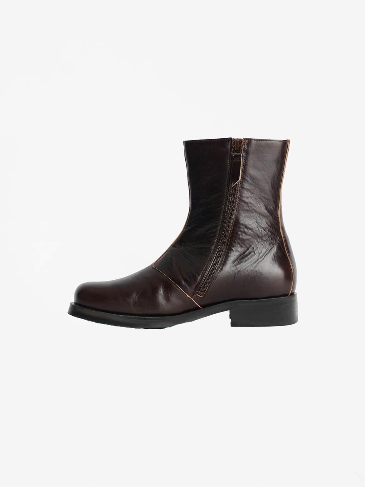 Deep Americano Leather Camion Boots