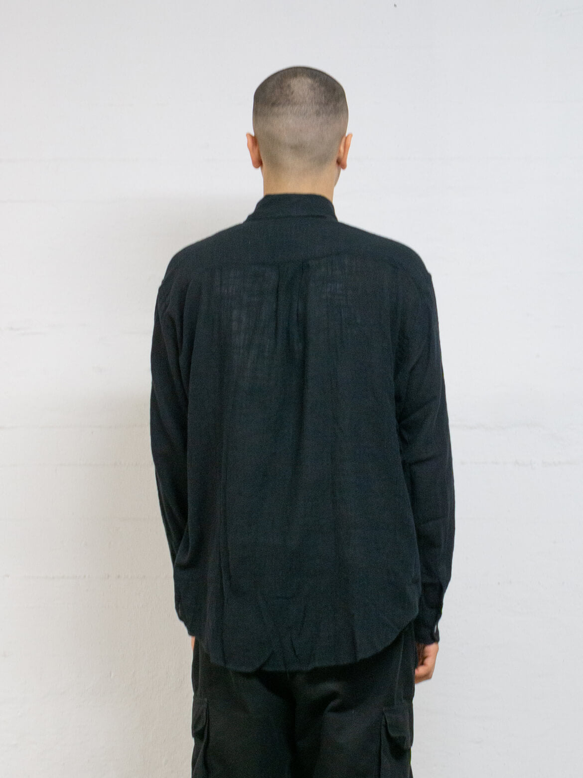 Washed Black Air Cotton Coco Shirt