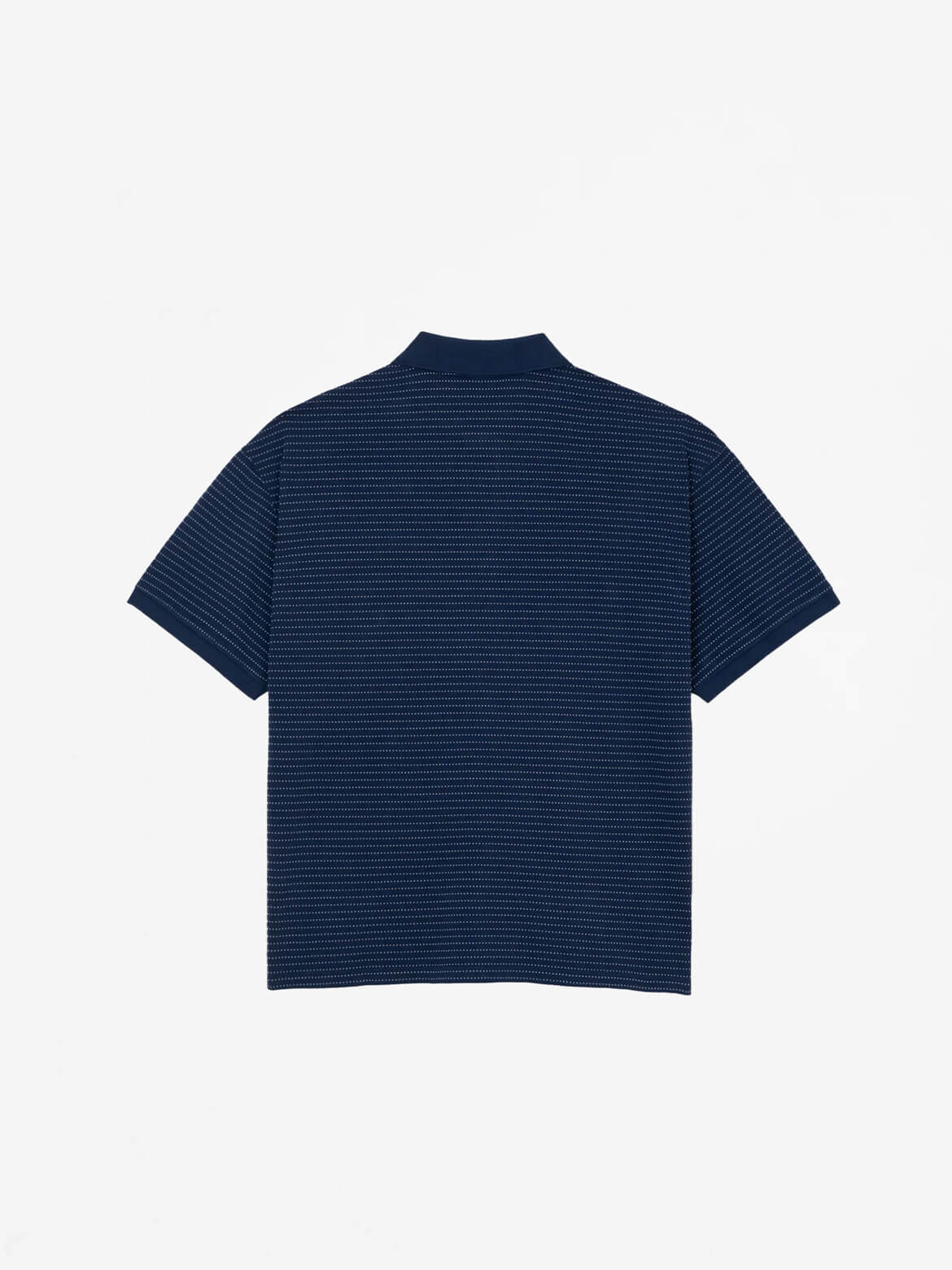 Dark Blue Dots Surf Polo Shirt