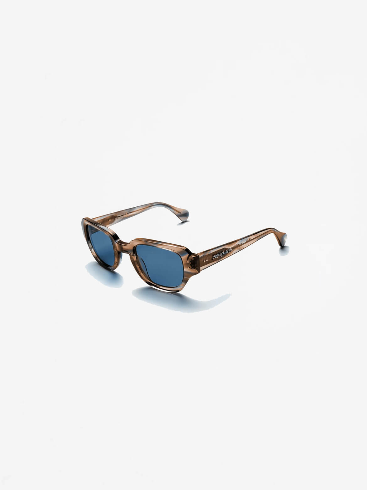 Polar Skate Co.  X Sun Buddies Brown Blue Pyle Sunglasses