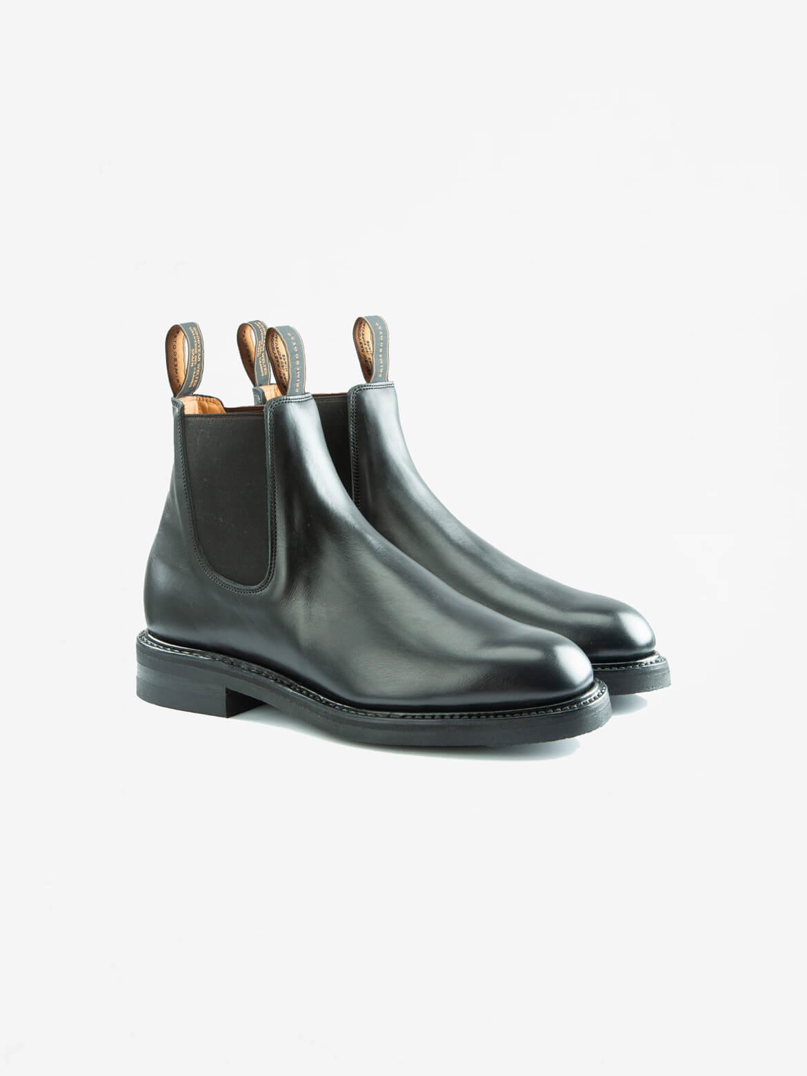 Black Calf Chelsea Boot