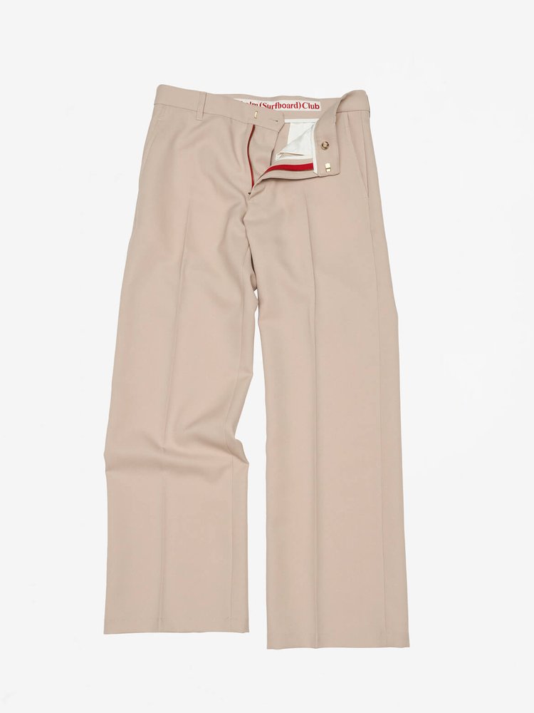 Sand Tailored Bootcut Trousers Sune