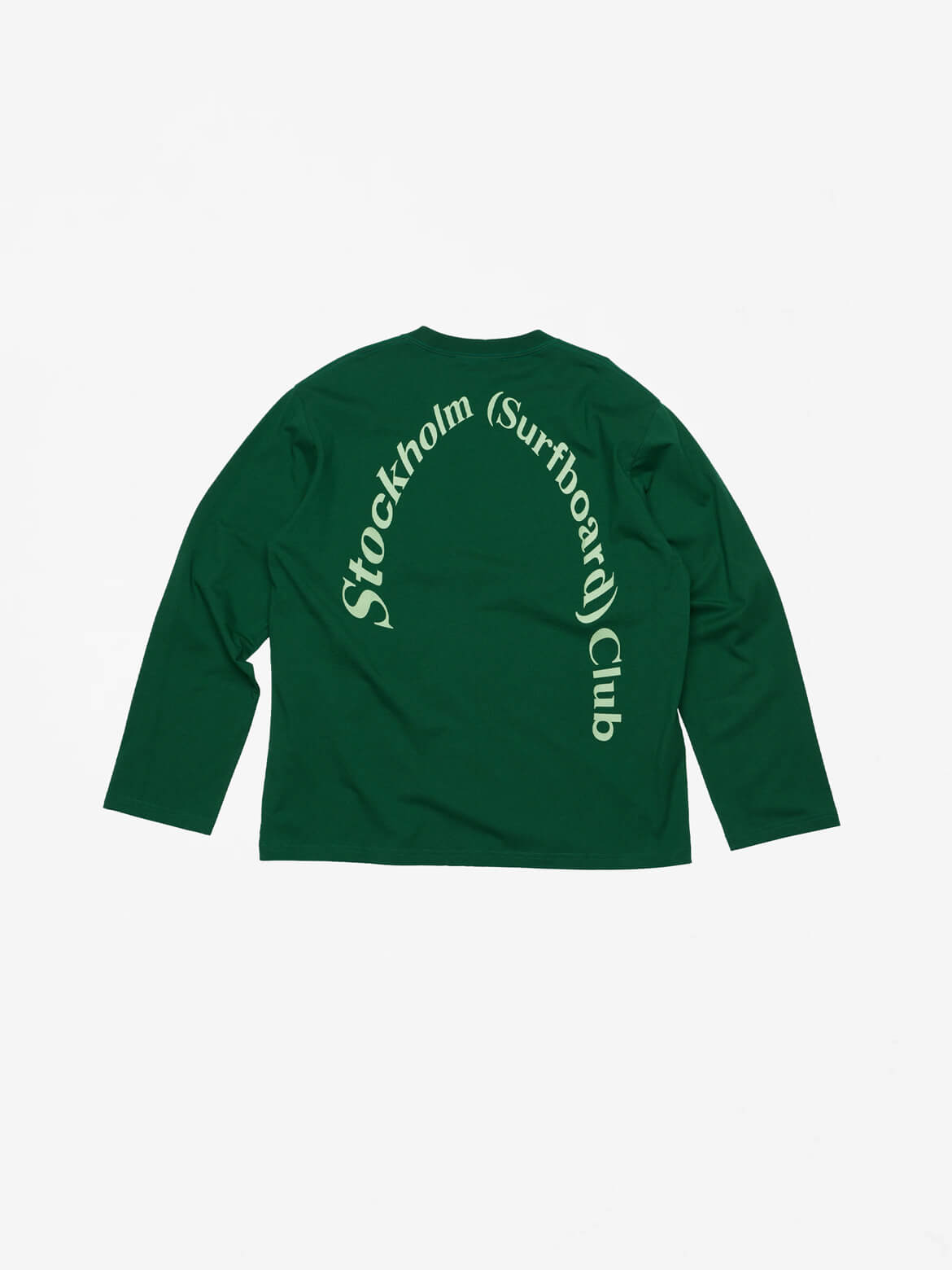 Avocado Green Logo Long Sleeve T-Shirt Greg