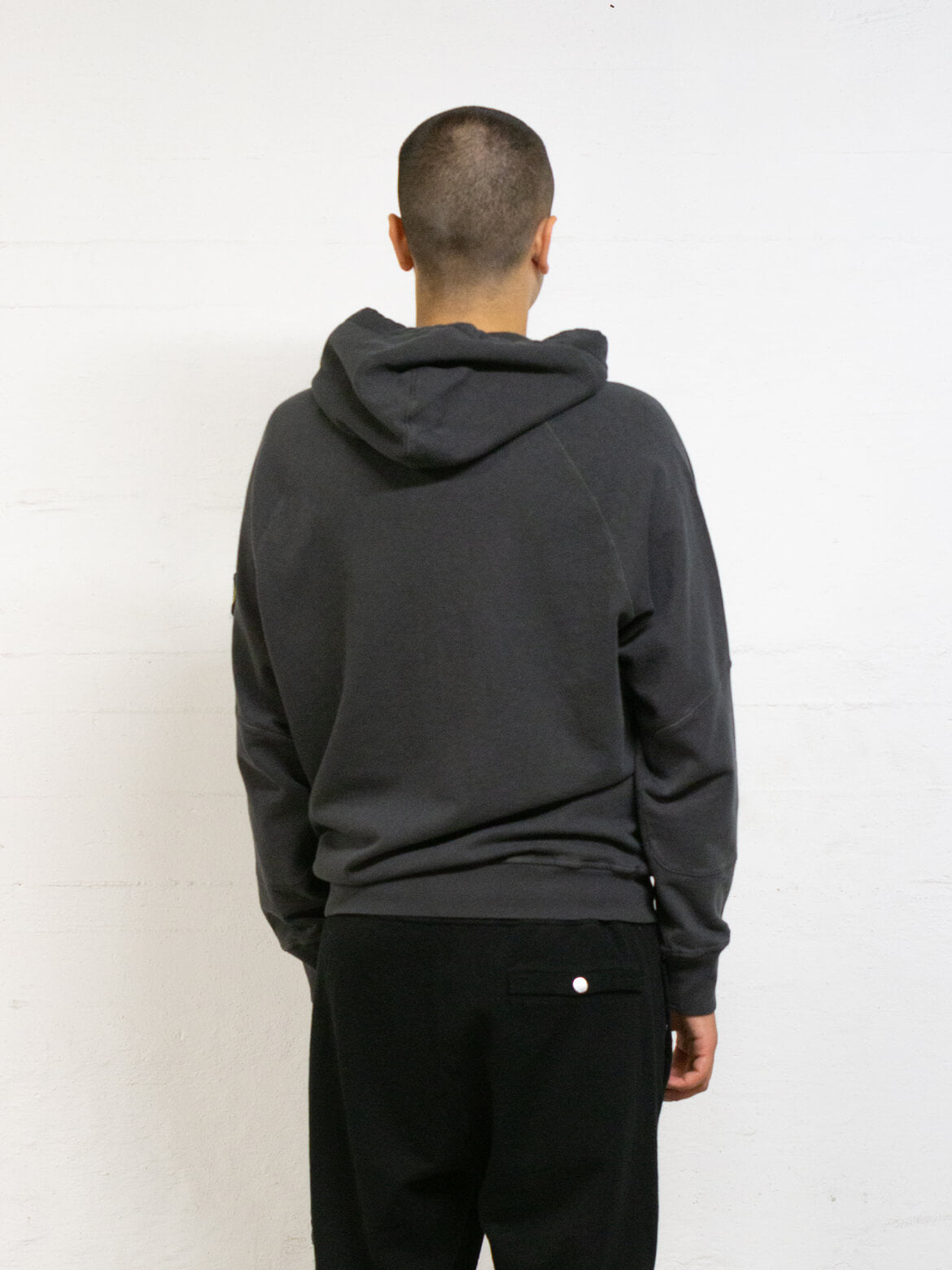 Dark Grey 63160 Hooded Zip Sweatshirt