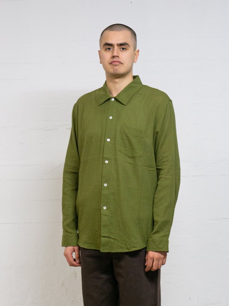 Moss Green Leo Shirt