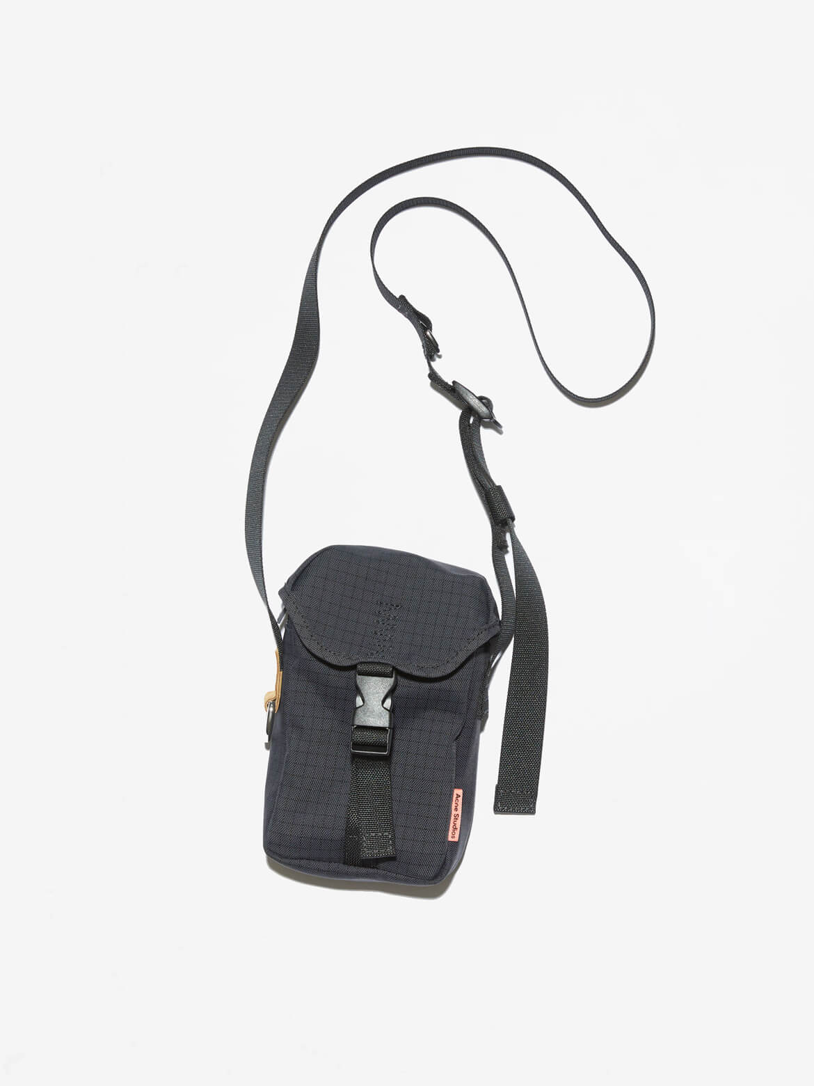 Black Ripstop Mini Pouch Bag