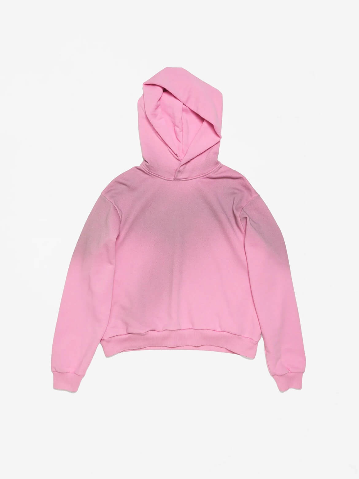 Cotton Candy Pink Logo Hooded Stockholm 1996 Sweater