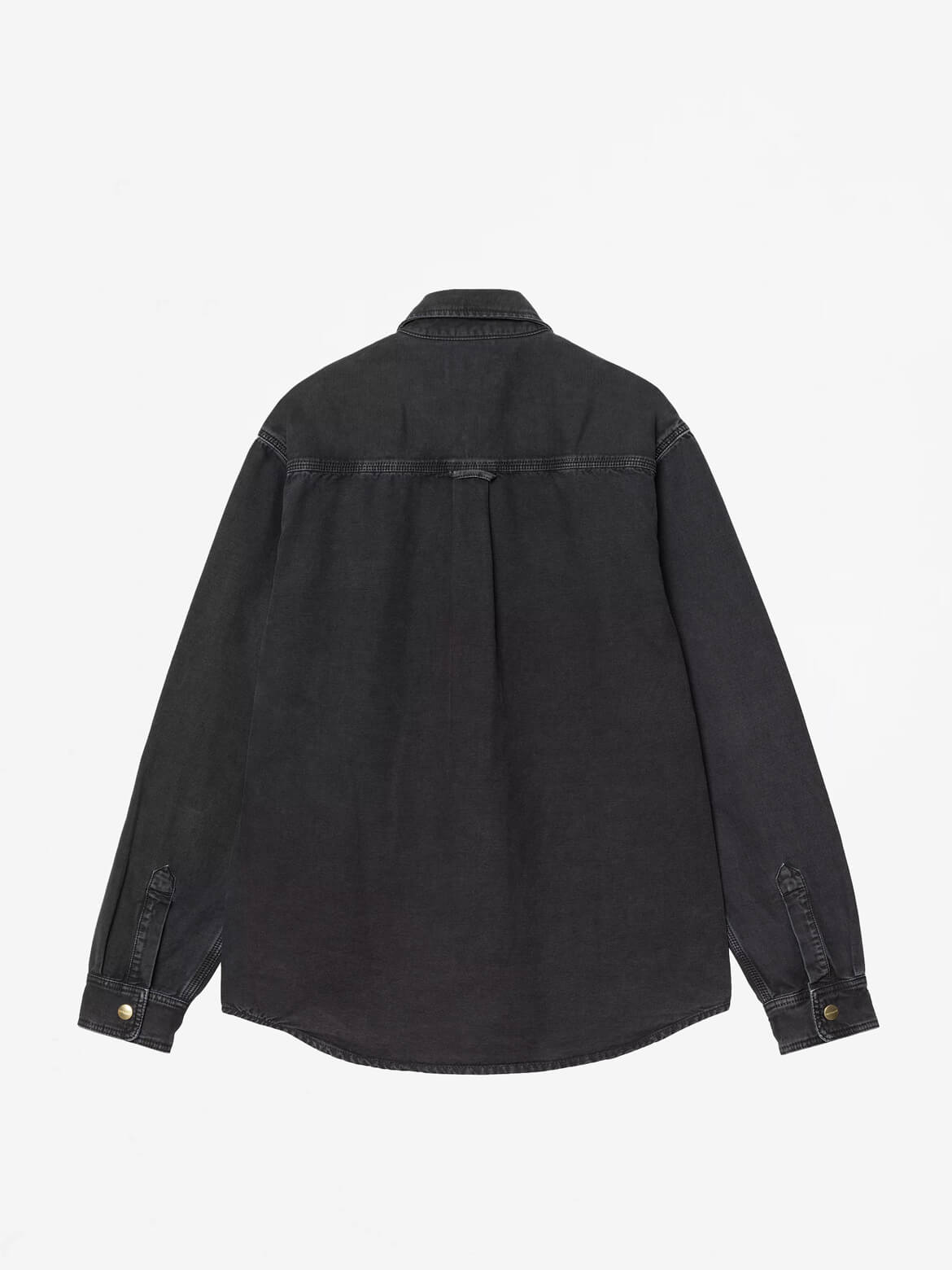 Black (Stone Dyed) Conro Shirt Jac