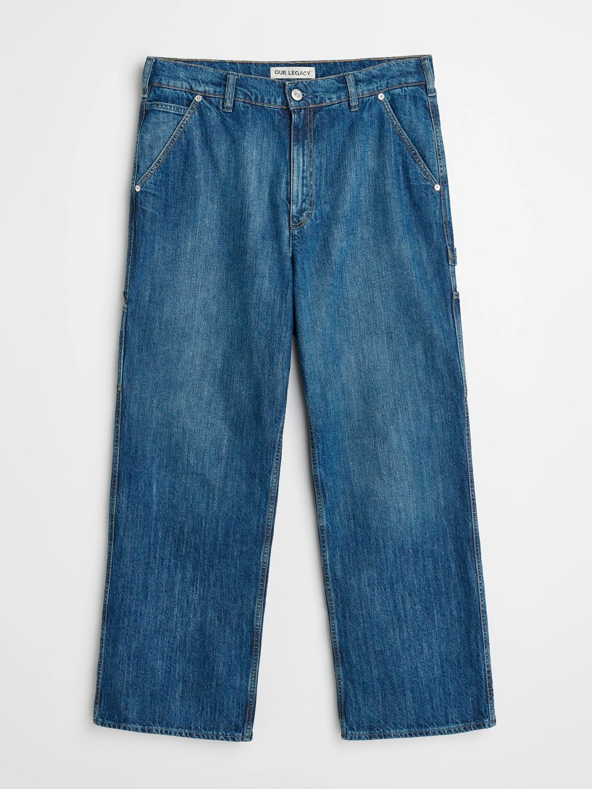 Western Blue Denim Joiner Trouser