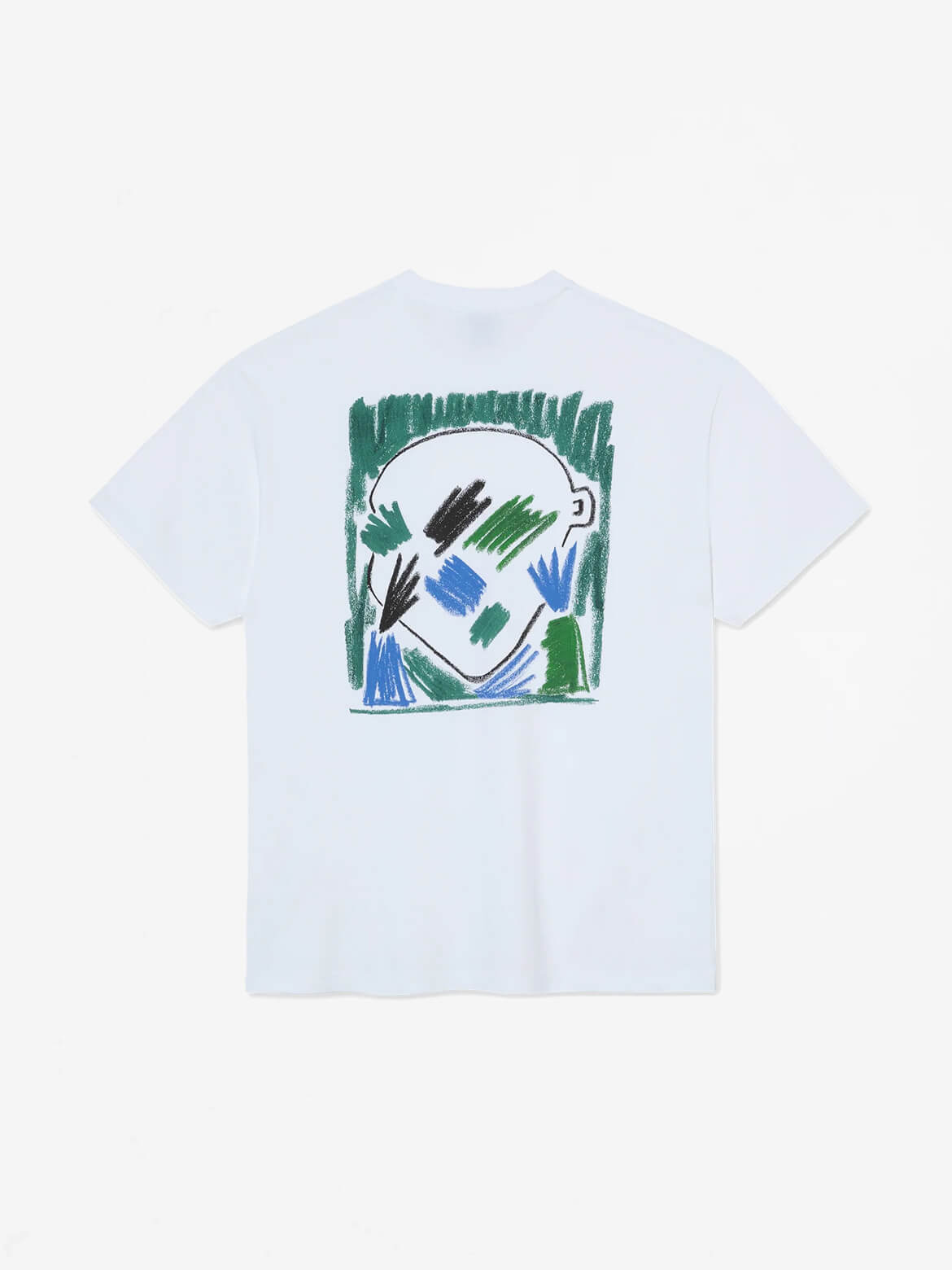 White Portrait Tee