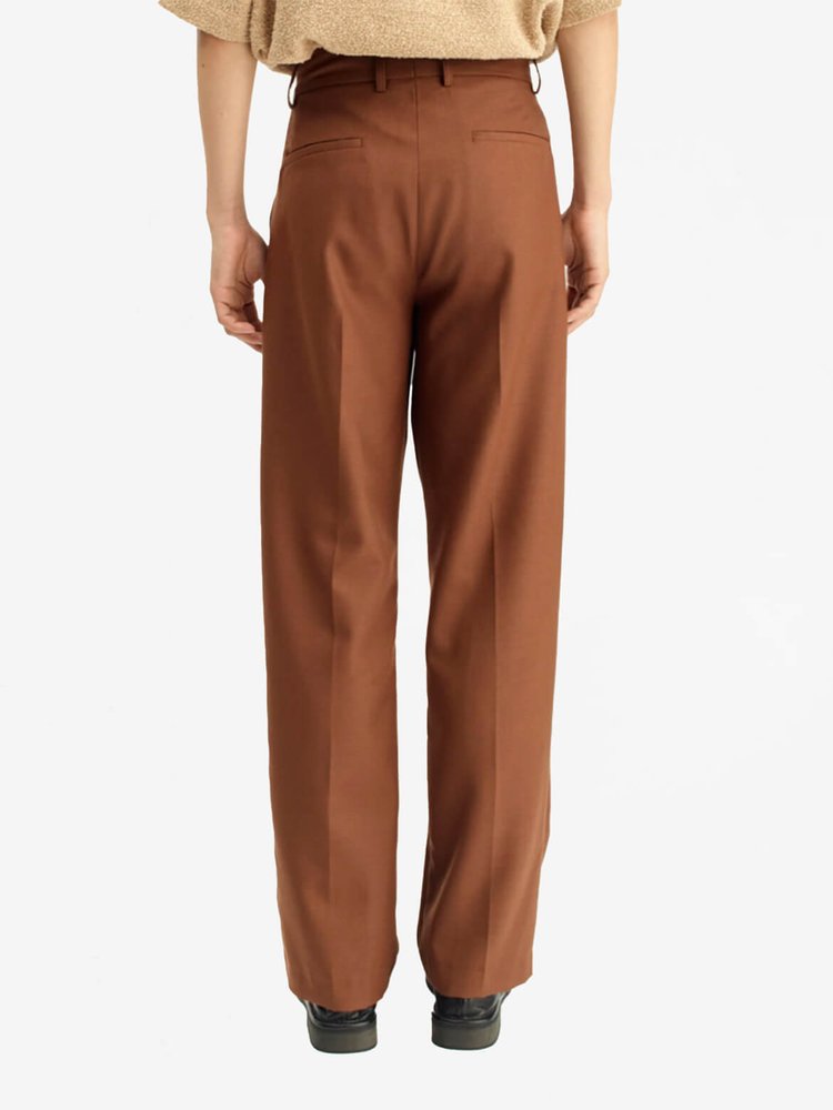 Mid Brown Mike Suit Trouser