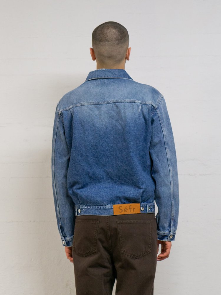 Worn Blue Elu Denim Jacket