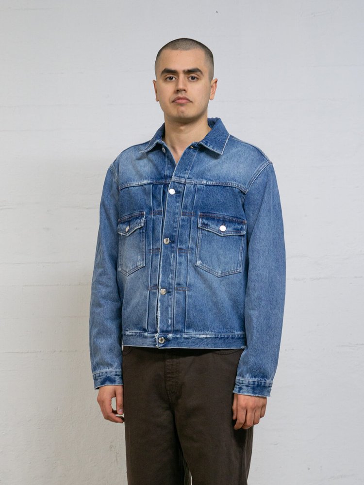 Worn Blue Elu Denim Jacket