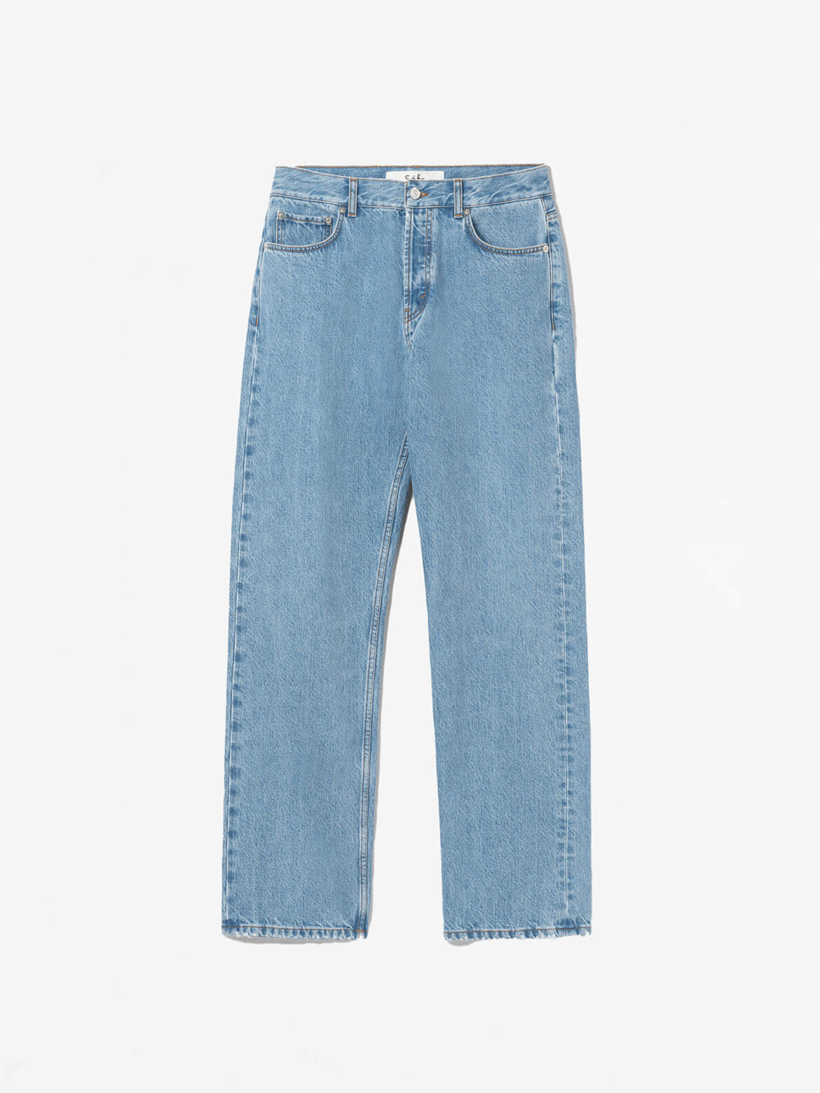 Mid Wash Classic Cut Jeans