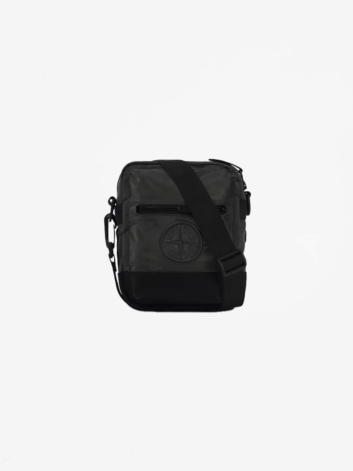 Black 90876 Nylon Metal Pouch Bag